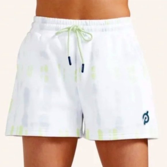 NWT Peloton Tie Dye Fleece Shorts Size